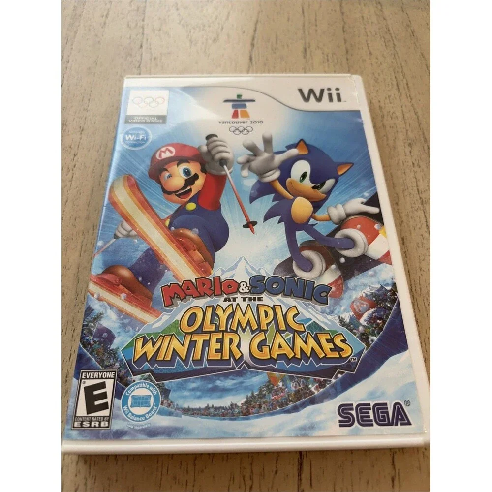 Mario & Sonic at the Winter Olympic Games - Nintendo Wii